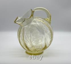 Yellow Cambridge Diane 3400 Ball Jug or Water Pitcher