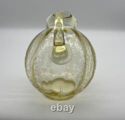 Yellow Cambridge Diane 3400 Ball Jug or Water Pitcher