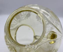 Yellow Cambridge Diane 3400 Ball Jug or Water Pitcher