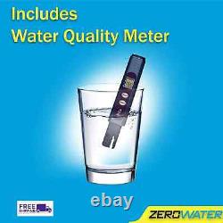 Zero Water Pitcher (zp-006-4) 1.4l Jug Dispenser Filters 96.6% Contaminants