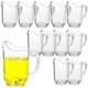12 Pièces De Carafes En Plastique 60 Onces Carafe Transparente De Restaurant Grande Cruche à Eau