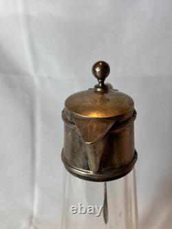 1867-1922 Jugendstil Art Nouveau Cruche à eau en argent autrichien Vienne VMS