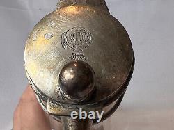 1867-1922 Jugendstil Art Nouveau Cruche à eau en argent autrichien Vienne VMS