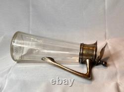 1867-1922 Jugendstil Art Nouveau Cruche à eau en argent autrichien Vienne VMS