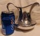 1895, Pichet/jug En Argent Sterling Meriden Britannia, à Main Chassée, Bas Et Large