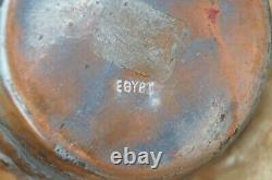 3 Antique Égyptien Hammered Copper Eau Can Jug Pitchers Bonsai Gooseneck 12