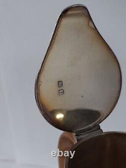 Antique 1914 Hallmarked Solid Sterling Silver Hot Water Jug