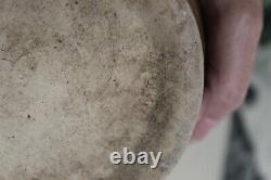 Antique FRENCH terre cuite en argile Poterie Poterie GARGOULETTE cruche d'eau