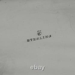 Antique Fin 19ème Siècle Argent Sterling 5 Pints Pot D'eau Par Towle Silversmith