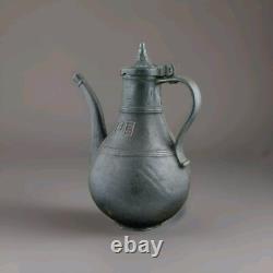 Antique RUSSIAN CAN Water Pitcher Jug 18th century Sovjet en fonte