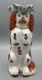 Antique Staffordshire Pottery Spaniel Dog Water Jug Pitcher Circa 1850s 10 H