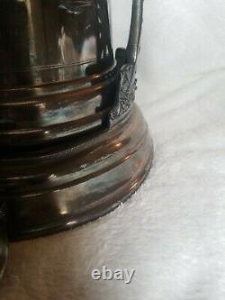 Antique The Homan S. P. Co. Triple Plate Silverplate Tilting Water Pitcher Stand