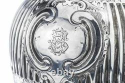 Antique Victorian Sterling Argent Claret Jug / Pichet D’eau Par Martin, Hall & Co