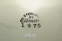 Argent Vintage Solide Sterling Ellmore Eau / Pichet Vin Ou Jug 8 No Mono