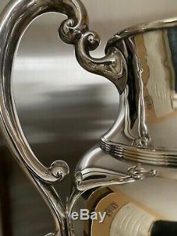 Bigelow Kennard Antique Sterling 5 Pinte Pitcher Eau Crafted Main