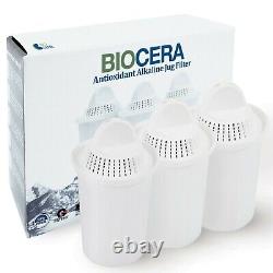 Biocera Antioxydant Alcaline Jug Filter Set 3 Cartouches Package Eau Minérale