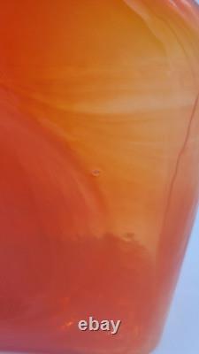 Blenko 1ère Qualité Bouteille d'Eau Butternut 384, Pichet à Double Bec
