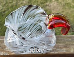 Blenko Glass Bouteille d'eau 384 Édition Spéciale Dog Days