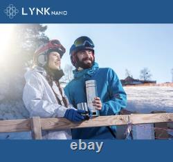 Bouteille d'eau Hydrogène H2 LynkNano 9000ppb PORTABLE & NUMÉRIQUE Gobelet à boire + Inhalateur