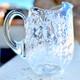 Carafe À Eau En Verre Cambridge Rose Point Grannycore GravÉe Rare 76 Oz 7 3/4