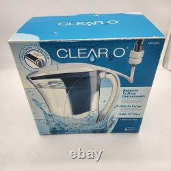 Carafe Clear2O 72 oz avec filtre, neuve dans la boîte, Clear 2O neuve