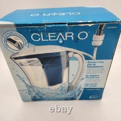 Carafe Clear2O 72 oz avec filtre, neuve dans la boîte, Clear 2O neuve