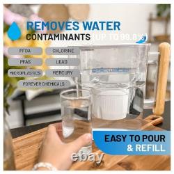 Carafe Filtrante pour Eau des Produits Chimiques Éternels