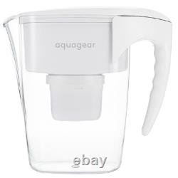 Carafe Filtrante pour Réduction du Chlore et du Plomb avec Filtre de 120 Gallons Inclus