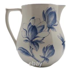 Carafe Nature Tiffany & Co 70 oz. Fabriquée en Angleterre Pichet à eau Magnolias