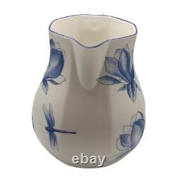 Carafe Nature Tiffany & Co 70 oz. Fabriquée en Angleterre Pichet à eau Magnolias