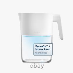 Carafe PureVis 1,9L / 8 tasses avec filtre à eau UV auto-nettoyant pour robinet