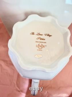 Carafe à eau Lenox Village en porcelaine fine avec boîte d'origine