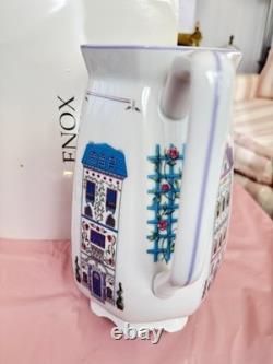 Carafe à eau Lenox Village en porcelaine fine avec boîte d'origine