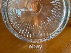 Carafe à eau à pichet à dents de scie Baccarat Nancy 48 oz 10H France