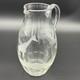 Carafe à Eau En Cristal Gravé Giraffe Rowland Ward Vintage Fabriqué En Allemagne De L'ouest 1970