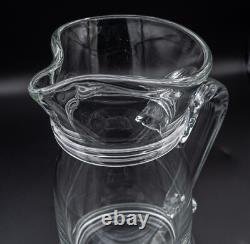 Carafe à eau en verre Simon Pearce Windsor de 20 cm - LIVRAISON GRATUITE AUX ÉTATS-UNIS