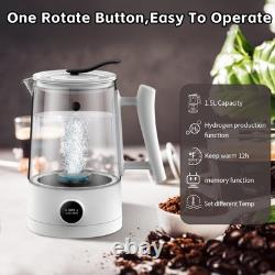 Carafe à eau hydrogénée, générateur d'eau riche en hydrogène, pichet d'électrolyse BPA Fr