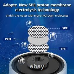 Carafe à eau hydrogénée, générateur d'eau riche en hydrogène, pichet d'électrolyse BPA Fr