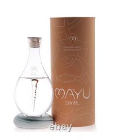Carafe à eau structurée MAYU Swirl - Une eau plus douce et au meilleur goût