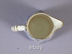 Carafe d'eau Royal Crown Derby Blue Mikado RARE 5 pouces Angleterre