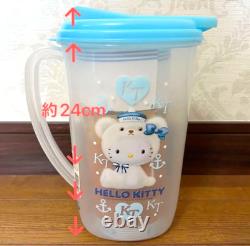 Carafe d'eau Sanrio Hello Kitty 1,9 L Pot Jar Distributeur Japon Nouveau Officiel