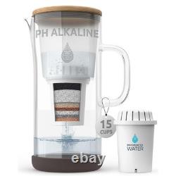 Carafe d'eau alcaline Eco-Friendly pH Restore 3,5L - Solution de boisson propre