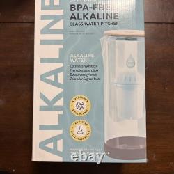 Carafe d'eau alcaline PH Restore avec filtre à eau durable