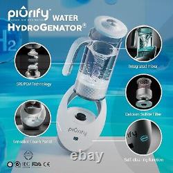 Carafe d'eau hydrogène 50 Oz sans BPA Générateur d'eau riche en hydrogène Électrique