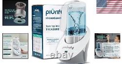 Carafe d'eau hydrogène de 50 oz sans BPA avec électrolyse avancée SPE/PEM