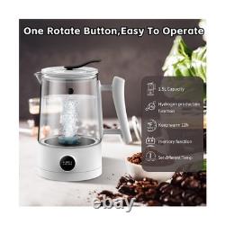 Carafe d'eau hydrogène, générateur d'eau riche en hydrogène, pichet d'électrolyse BPA Fr