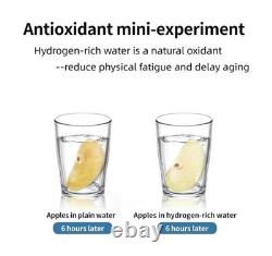 Carafe d'eau hydrogène, générateur d'eau riche en hydrogène, pichet d'électrolyse BPA Fr