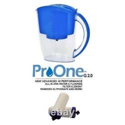 Carafe de filtre à eau ProOne avec 2 éléments filtrants ProOne G2.0M