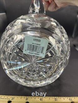 Carafe de service d'eau Waterford Crystal Large Lismore avec étiquettes 8.25