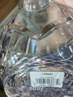 Carafe de service d'eau Waterford Crystal Large Lismore avec étiquettes 8.25